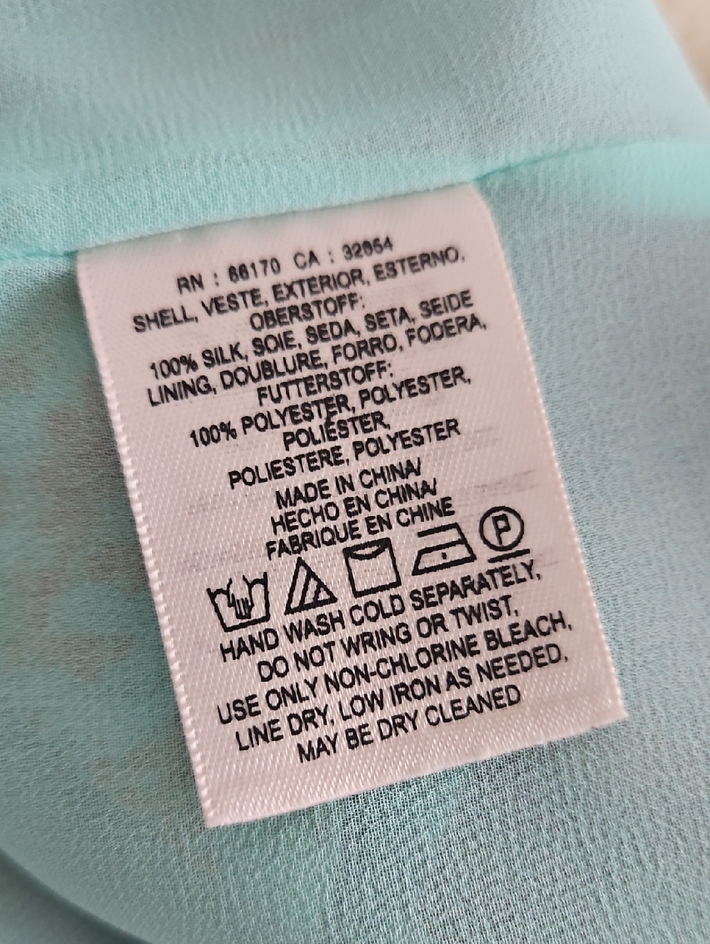 Maeve Silk Dress, Size M. - Picture 12 of 12